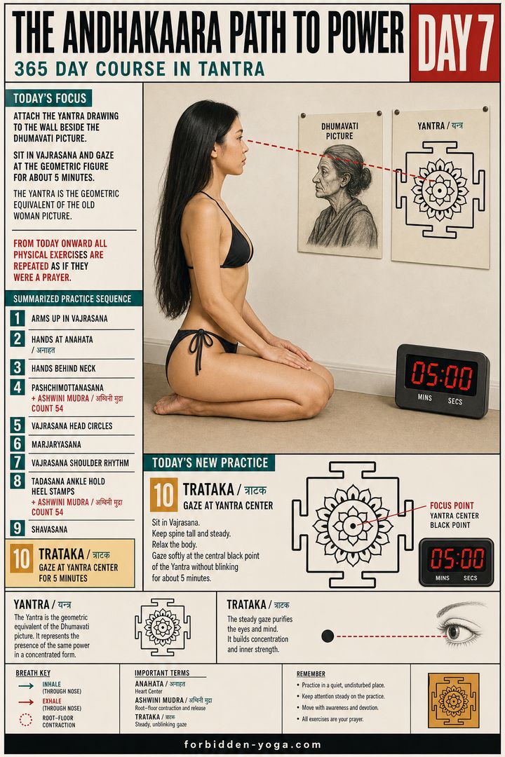 Course poster, day 7
